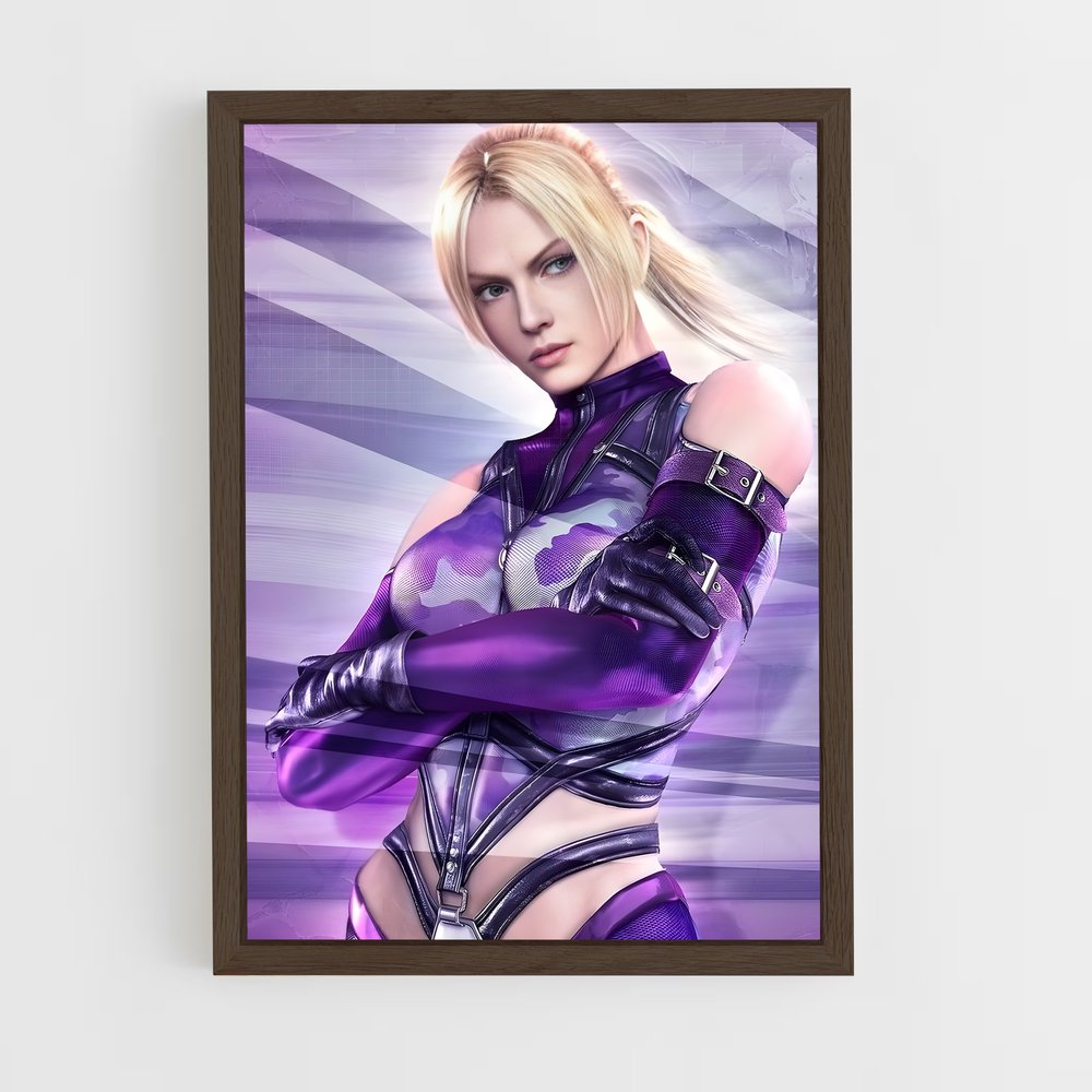 Poster Purple Samurai – affiche Tekken (vue 5)